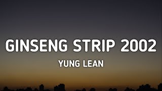 Yung Lean  Ginseng Strip 2002 Lyrics quotBitches come and go brah But you know I stayquot TikTok Song [upl. by Halian625]