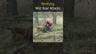 Terrifying Wild Boar Attacks [upl. by Hsirehc]