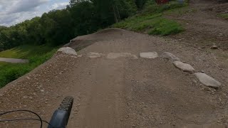 They revamped the jump trail at my local bikepark Vallåsen bikepark [upl. by Kcirdahs]