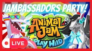 🔴JAMBASSADORS EVENT  ANIMAL JAM LIVE STREAM [upl. by Atirys679]