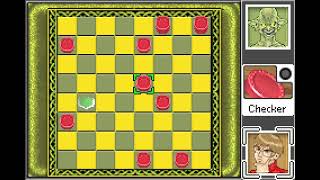 Board Game Classics Game Boy Advance Game  Checkers Longplay  Difficulty Hard [upl. by Aleina990]