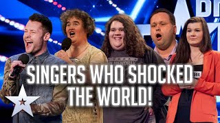 SINGERS WHO SHOCKED THE WORLD  Britains Got Talent [upl. by Selway]