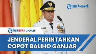 Sosok Jenderal Bintang 2 yang Perintahkan Copoti Baliho GanjarMahfud saat Jokowi Kunjungi Bali [upl. by Franklyn609]