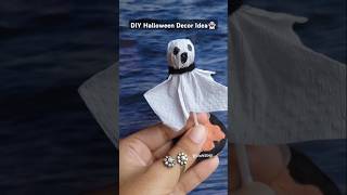 DIY Halloween Decor Idea👻crazy ghost idea diy craft shorts [upl. by Eula]