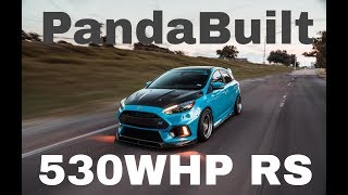 PandaBuilt 530WHP Ford Focus RS [upl. by Ahsiuqet219]