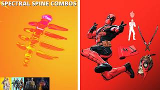 SPECTRAL SPINE Back Bling COMBOS Fortnite Battle Royale [upl. by Balliett]