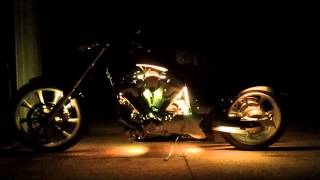 Honda fury LED lights [upl. by Nivled]