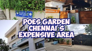 போயஸ் தோட்டம்  POES GARDEN CHENNAIS MOST EXPENSIVE AREA  VLOG TAMIL [upl. by Hawken720]