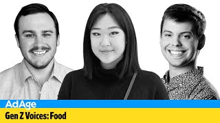 Ad Age Gen Z Voices Food Marketing [upl. by Perni]