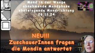 MondTIPP ZuschauerInnen fragen  die Mondin antwortet 1 [upl. by Rahr]