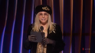 Barbra Streisand SAG Lifetime Achievement Award Acceptance Speech  SAG awards 2024 [upl. by Arahat]