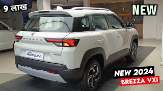 Brezza vxi Urbano Edition 2024  Maruti Brezza 2024 New Model  Price Specification Full Review [upl. by Callista847]