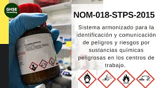 NOM 018STPS 2015 Sistema armonizado para la identificación y comunicación de peligros y riesgos [upl. by Berwick885]