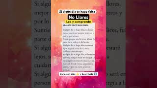 🔴 Si Algún día te Hago Falta frases amor motivacion reflexiones [upl. by Enohpets]