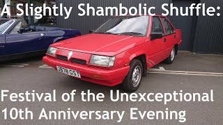 A Slightly Shambolic Shuffle Festival of the Unexceptional Anniversary Evening at Bicester Heritage [upl. by Hedaza253]