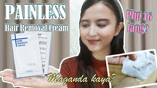 Painless Hair Removal Cream Pilaten  Demo  Review [upl. by Rediah]