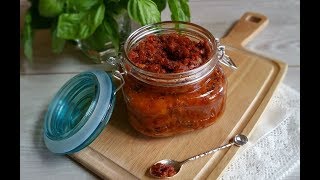 Pesto di pomodori secchi e mandorle [upl. by Michell]