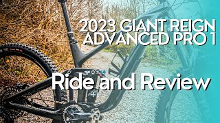 Giant Reign Advanced Pro1 2023 Review giantreign enduromtb giantuk mtblife [upl. by Aihsekal]