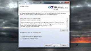 Visual Basic Tutorial  2  Installing The Visual Basic IDE [upl. by Aracal]