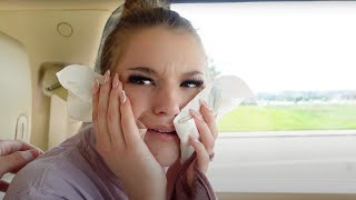 GETTING MY WISDOM TEETH REMOVED funny reaction [upl. by Ajup]