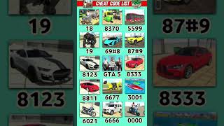 New cheat code list in Indian bike driving 3d gameviralvideo indianbikedriving3dallcheatcodeslist [upl. by Snook]