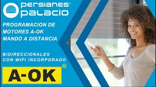 Programación de motores AOK con mando a distancia [upl. by Hadihahs]