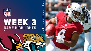 Cardinals vs Jaguars Week 3 Highlights  NFL 2021 [upl. by Lezned]