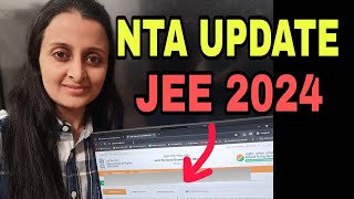 NTA OFFICIAL UPDATE  ADMIT CARD JEE APRIL 2024  NEHA AGRAWAL  MATHEMATICALLY INCLINED jee2024 [upl. by Eninotna]