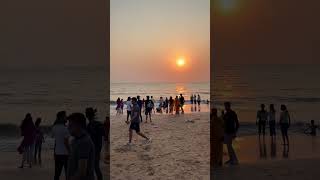 Mumbai Juhu Beach  Sunset  View [upl. by Arde]