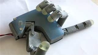 Bionic Hand Grip Testing  3D Printed Prosthetic Hand Progress [upl. by Neiht251]