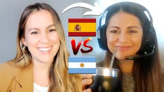 Spain VS Argentina Different Accents and Vocabulary [upl. by Center261]