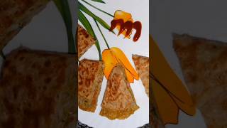 Chapati omelette easy breakfastytshortsvideoytviralshortsyoutubeshorteasyrecipeviralvideofood [upl. by Htes]