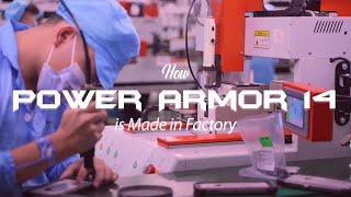 How is Ulefone Power Armor 14 Made in the Factory  Ulefone Production [upl. by Lucey]