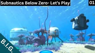 Subnautica Below Zero  Day 01  Best Start Ever I can barely believeit  NO GAME AUDIO [upl. by Macswan457]