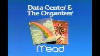 Mead Data Center amp The Organizer 1986 Trapper Keeper [upl. by Brosine]