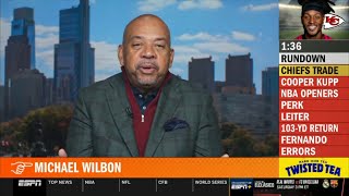 Pardon the Interruption  quotDeAndre Hopkins came to Chiefs just to steal Super Bowlquot  Michael Wilbon [upl. by Strain473]