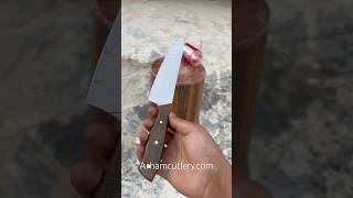 Handmade Chef Knife Shop link in bio  knife handmade arhamcutlery [upl. by Sokil]