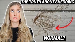 The Truth About Hair Shedding  Hair Shedding vs Hair Loss How to Minimize Excessive Shedding [upl. by Benoit]