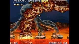 Metal Slug 7 WalkthroughGameplay DS MonoScreen HD [upl. by Relyks]