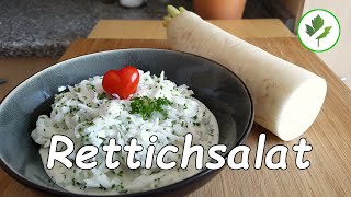 Einfachen Rettichsalat selber machen [upl. by Petronella]