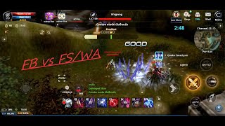 cabal mobile force blader vs force shielderwarrior pvp exhibition [upl. by Esetal]