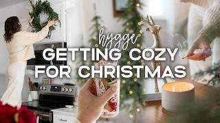 GETTING COZY FOR CHRISTMAS 🎄  DIY Christmas Decor Peppermint Coffee amp Baking Homemade Cookies [upl. by Tommi299]