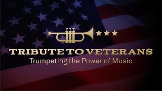 Tribute to Veterans Trumpeting the Power of Music [upl. by Ennaeed]