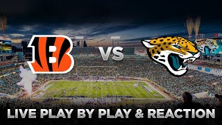 Bengals vs Jaguars Live Play by Play amp Reaction [upl. by Gina]