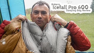 Robens Icefall Pro 600 Sleeping Bag Review  And finally a replacement for down [upl. by Veats]