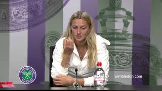 Petra Kvitova Third Round Press Conference [upl. by Nichani]