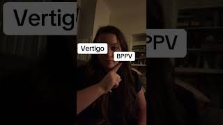 Vertigo is a symptom BPPV is a medical condition whose main symptom is vertigo vertigo bppv [upl. by Marita]