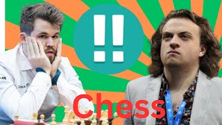 Great Hans Niemann vs Magnus Carlsen 1003 [upl. by Aretina]