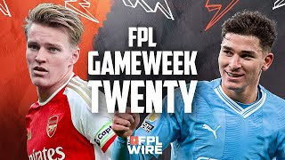 FPL Gameweek 20 Pod  The FPL Wire  Fantasy Premier League Tips 202324 [upl. by Tollmann]