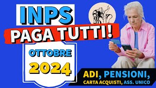 🟣 INPS OTTOBRE 👉 PAGAMENTI ANTICIPI NOVITÀ DATE ❗️ 📅 [upl. by Jess163]